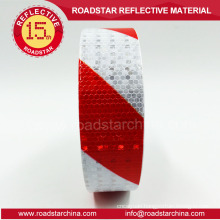 Road safety prismatic reflective tape for vehicles